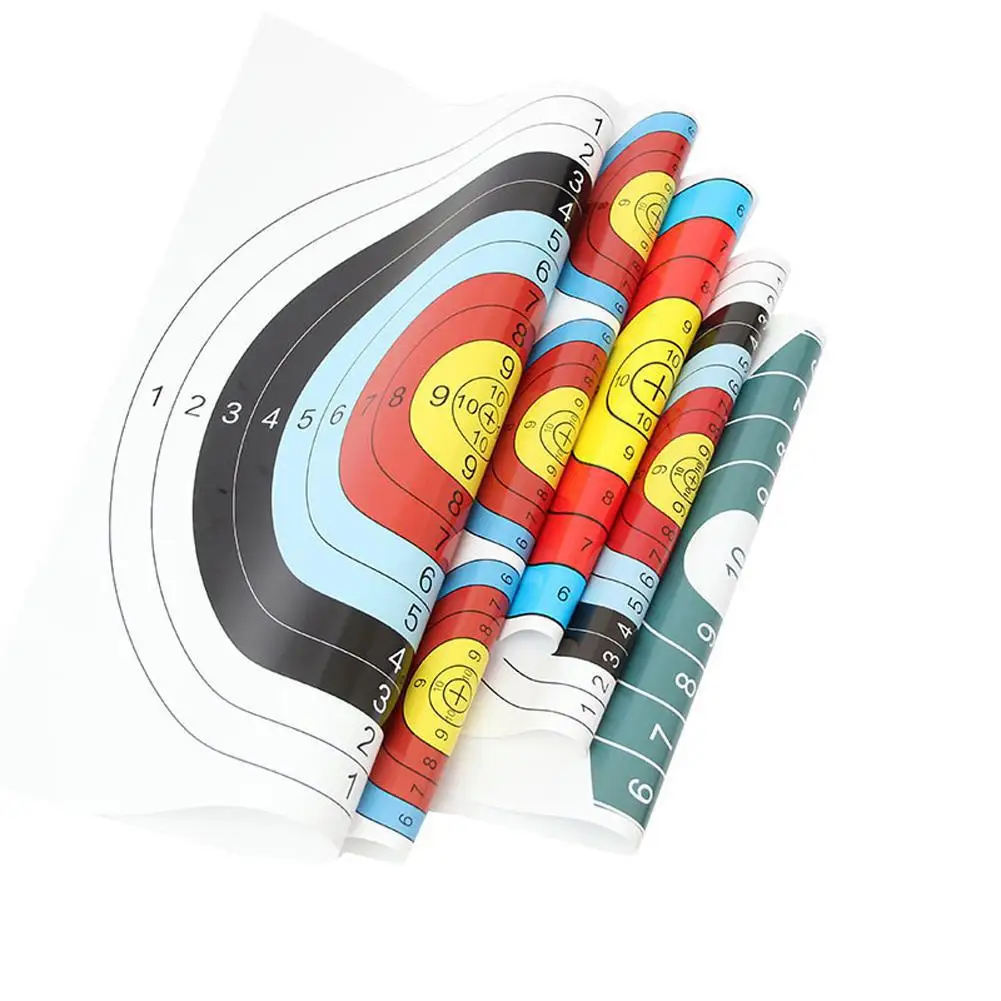 Бумага для мишени стрельбы из лука стандартный бумага обучения 50 шт. 40*40 см | Спорт