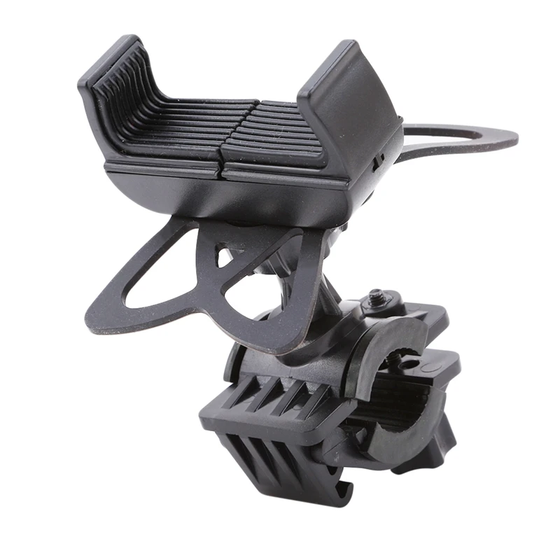 

Pure Black Silicone Bandage Bicycle And Motorcycle Shockproof And Anti-fall Mobile Phone Bracket