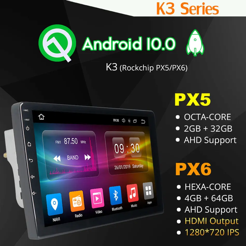 360 4*AHD Camera Android 10.0 4G+64G GPS Radio CarPlay Car Multimedia Player for Toyota Corolla Levin E160 E170 E180 2014-2017 | Автомобили