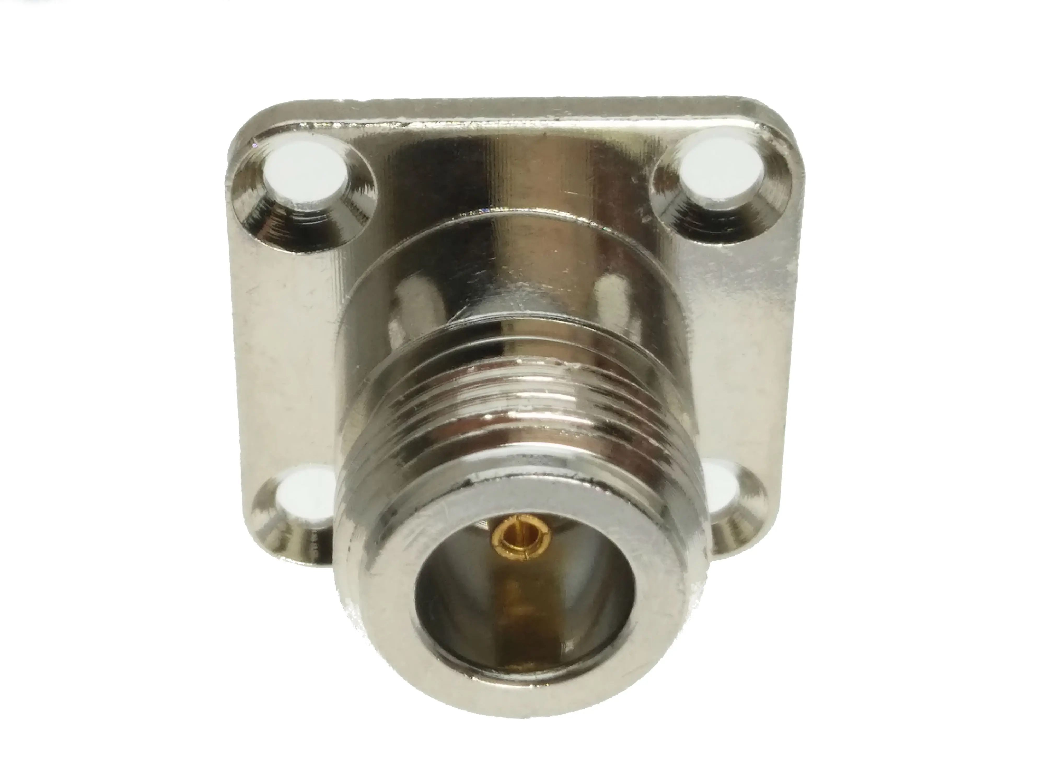 

1pce Connector N female jack 4-holes flange crimp RG174 RG316 LMR100 cable