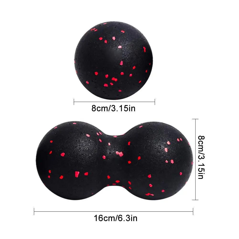 

Portable EPP Peanut Ball Fascia Ball Set Multifunctional Deep Tissue Massage Ball Kit Yoga Fitness Relaxation Equipment