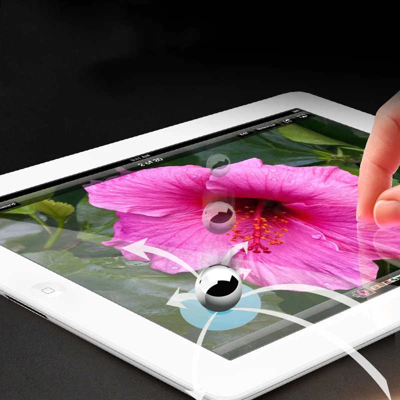 JGKK полное покрытие 10D закаленное стекло для IPad 1 2 3 4 9 7 защитная пленка экрана