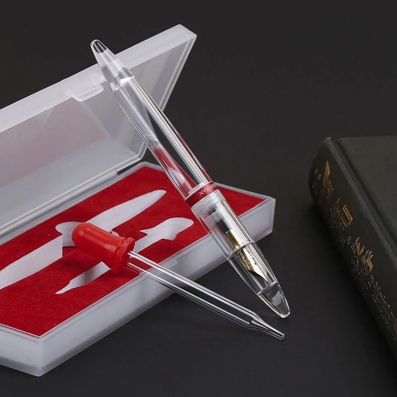 

- high quality ink pen, large capacity pen and dropper, 0.38mm/0.5mm, M2