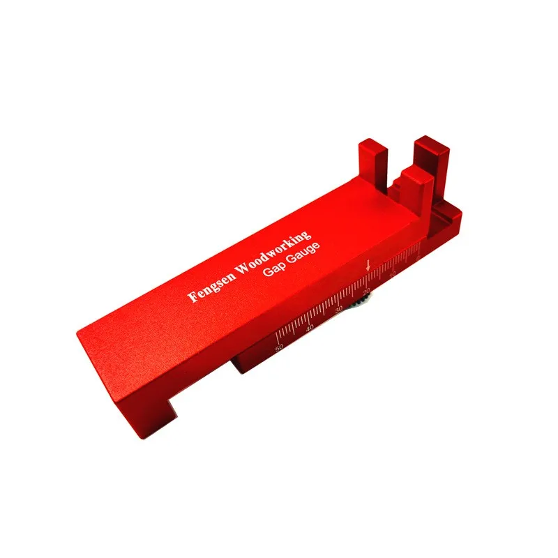 

Woodworking Mini Gap Gauge Aluminum Alloy Sawtooth Ruler Wood Tenon Measuring Tool Sizing Tool For Common Woodworking Joints