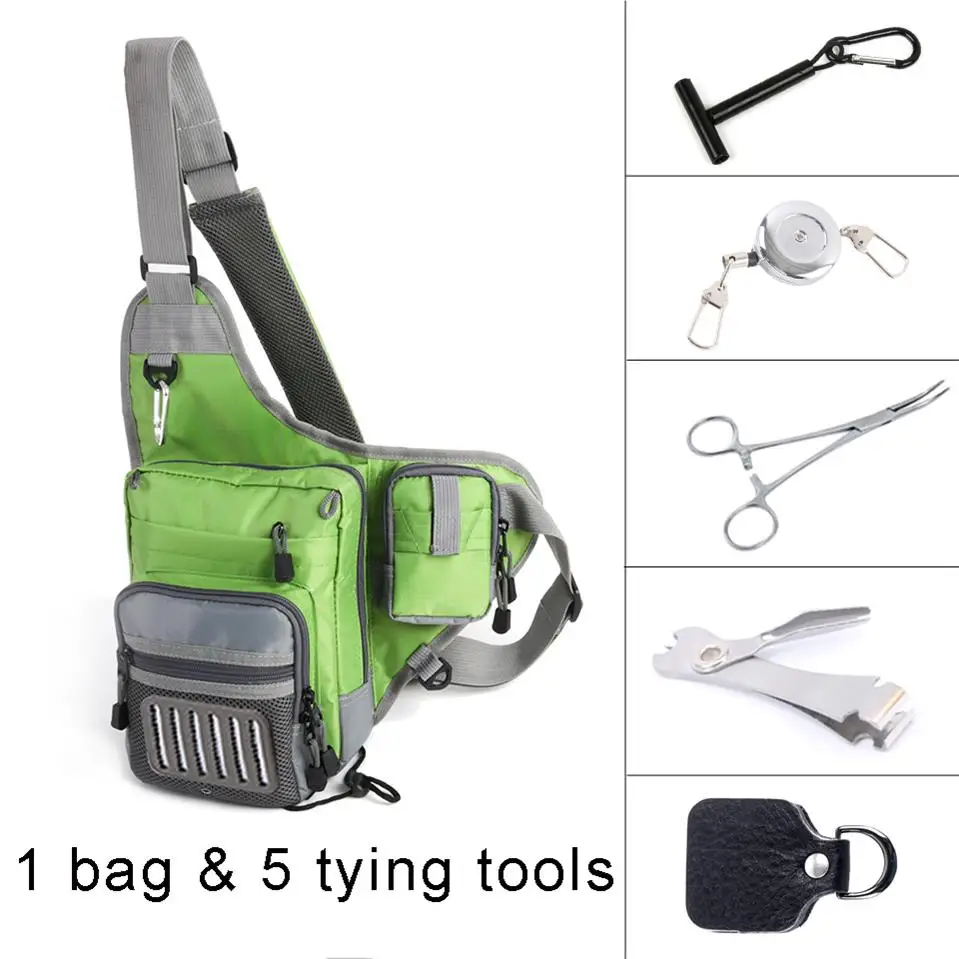 1 bag and 5 tools Maximumcatch V Cross 23*21*8,5 см сумка для рыбалки Водонепроницаемая многофункциональная поясная сумка для рыбалки с заплаткой для мух - Цвет: 1 bag and 5 tools