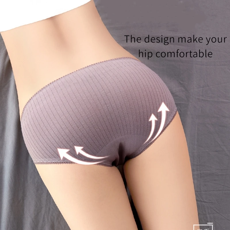 4 шт. нижнее белье женские хлопковые трусики сексуальные кружевные подштанники