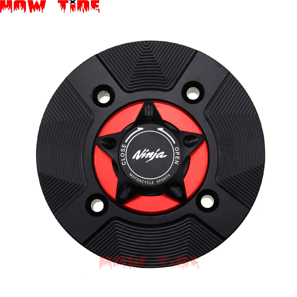 

Gas Fuel Tank Cap for KAWASAKI NINJA 250 400 650 2018-2019/ ZX-6R VERSYS 1000 2019-2020 Motorcycle Accessories CNC Cover