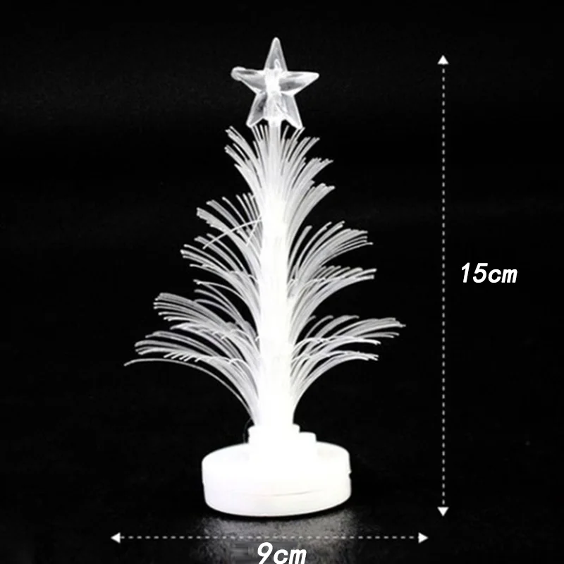 

LED Christmas fiber tree colorful color fiber tree light fiber Christmas tree