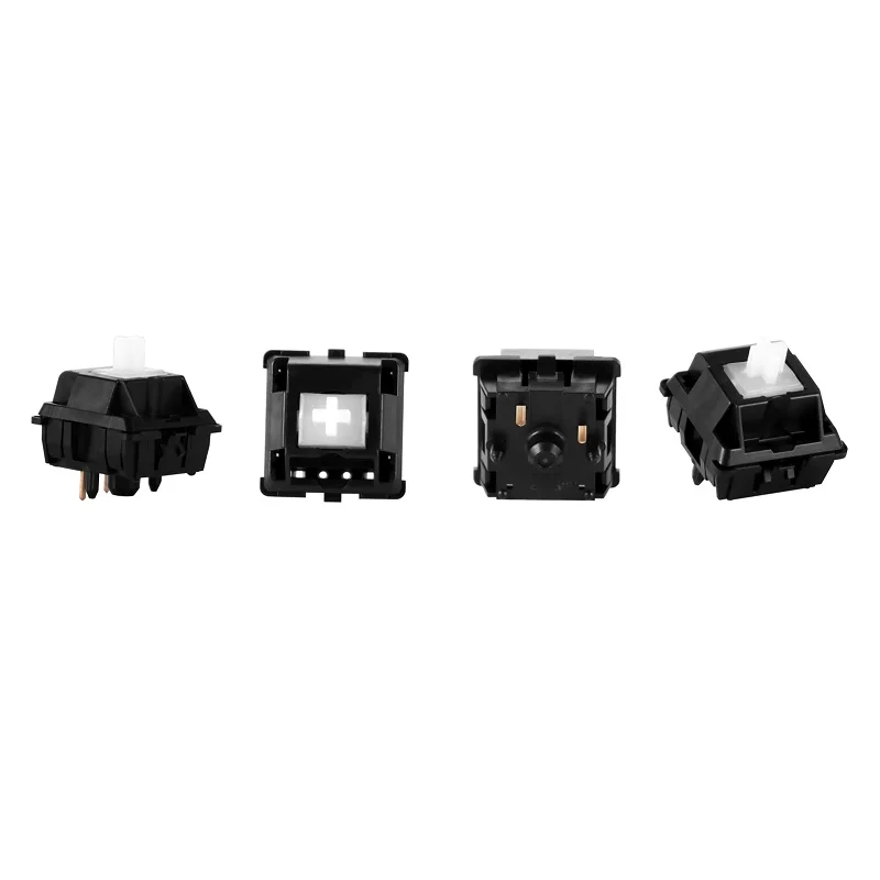 DUROCK полный POM переключатель фортепиано линейный 63 5g T1 тактильный Подсолнух 67g MX