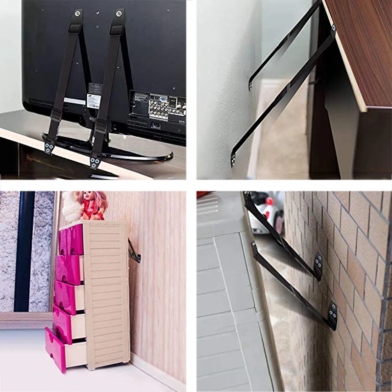 Защита Ur Kid анти наконечник мебельных якорей и ремней для телевизора с