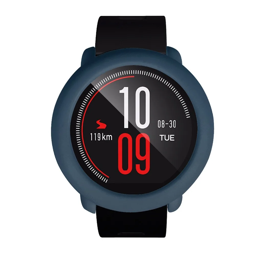 Мягкий чехол-футляр для часов из ТПУ с покрытием для Xiaomi Huami AMAZFIT Pace Smart Watch мягкий защитный силиконовый защитный чехол