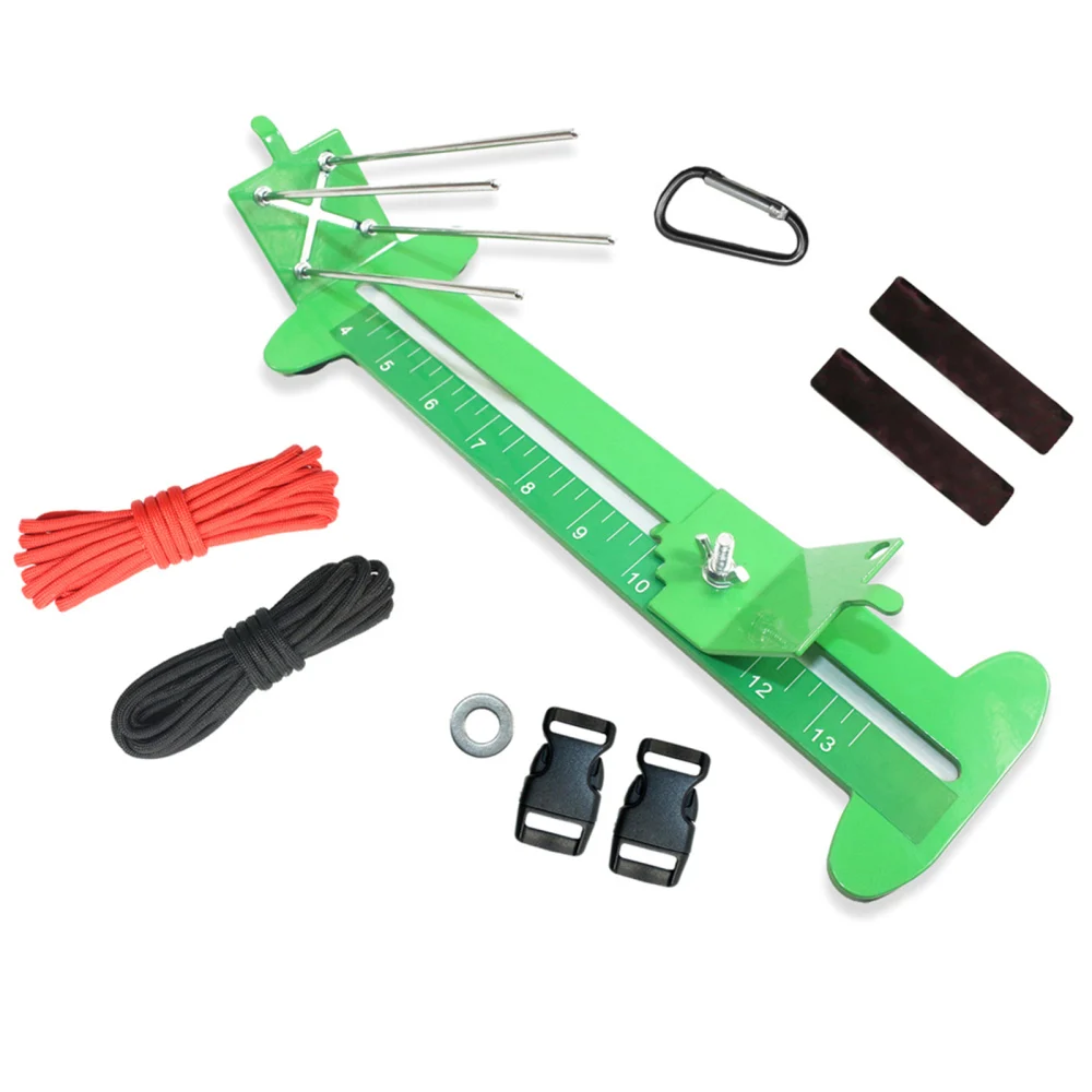 

Paracord Jig Bracelet Maker Paracord Tool Kit Adjustable Metal Weaving DIY Craft Maker