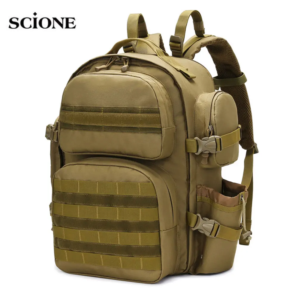 Camping Backpack Multifunction Military Men Travel Bags Tactical Army Molle Climbing Rucksack Hiking Outdoor Sac De Sport  X325A