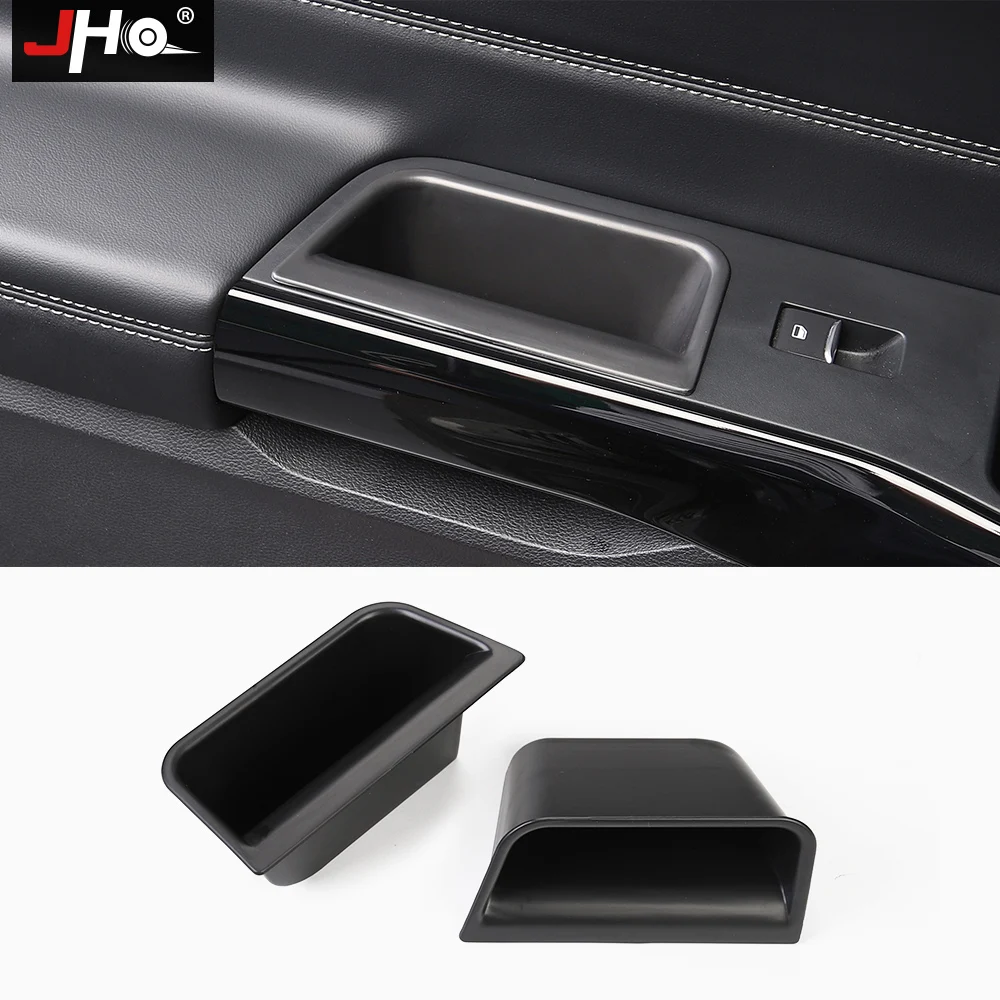 JHO Car Organizer Door Armrest Handle Storage Box Tray For Ford Explorer 2020 2021 2022 XLT Limited Base Interior Accessories
