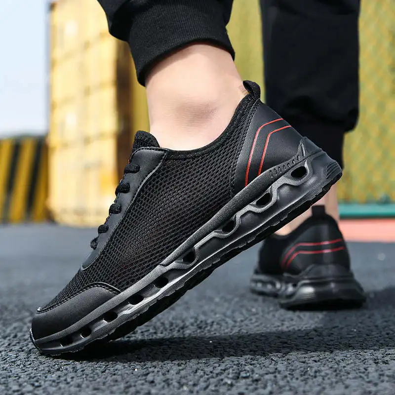 

Summer Sports Shoes Us 6.5 Summer Sneakers For Men Snackers Men's Sport Shoes Shock Absorber Mens Running Trainers Shoos Tennis
