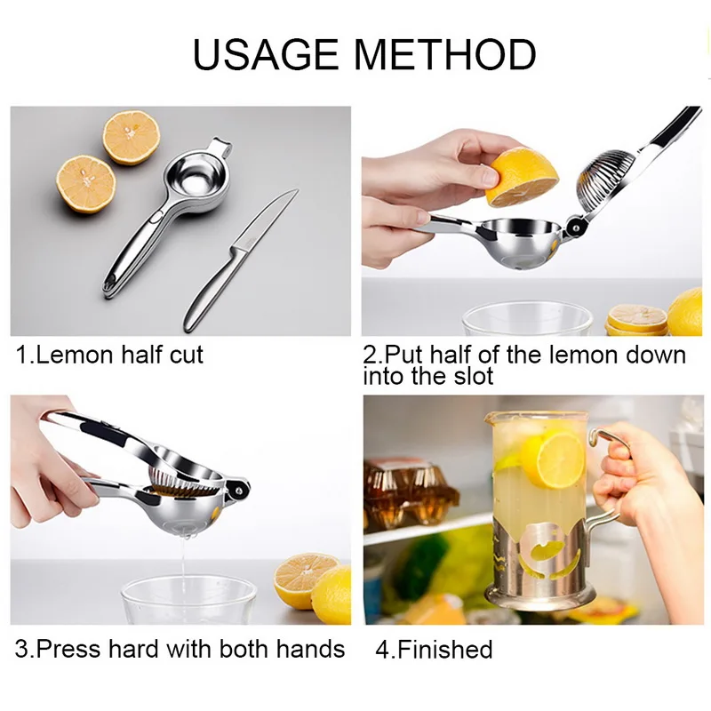 Соковыжималка для лимона из алюминиевого сплава ручная соковыжималка