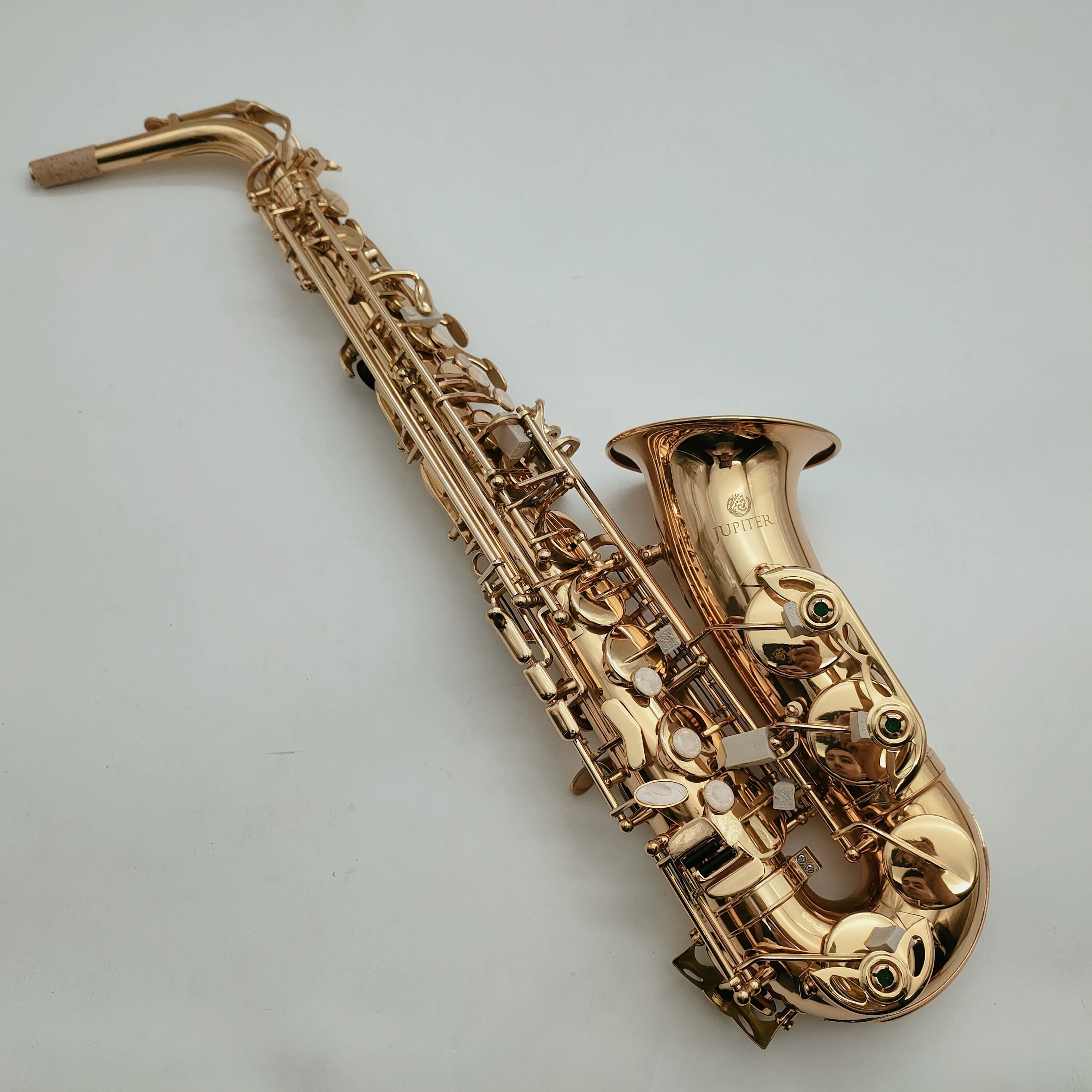 Музыкальный Саксофон Jupiter JAS-767GL Alto Eb Tune Новое поступление латунный золотой
