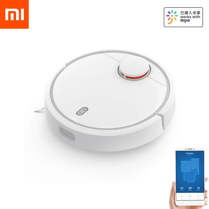 Робот-пылесос Xiaomi Jia Mi для дома автоматический циклонный пылесос Wi-Fi управление