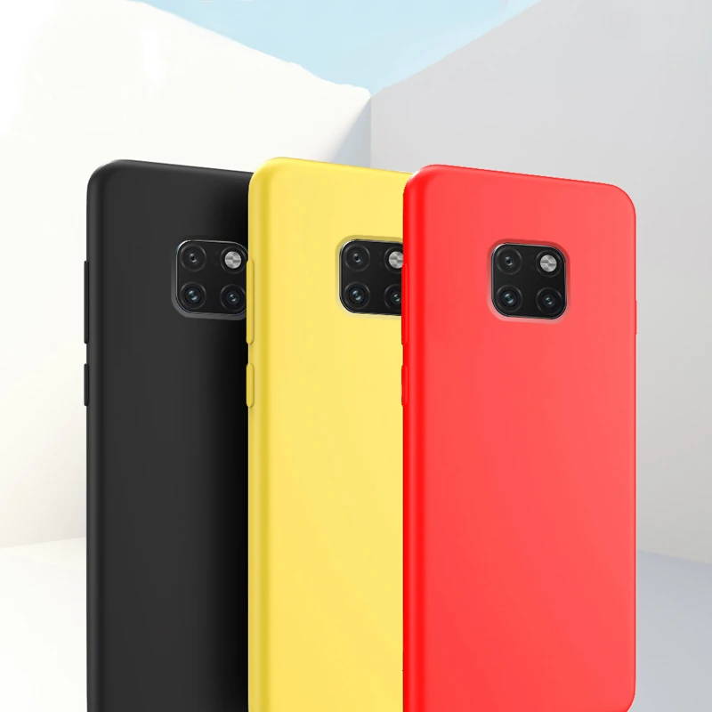 Для HUAWEI mate 20 Pro чехол Высококачественный Мягкий Силиконовый противоударный защитный чехол для HUAWEI mate 20 X чехол для телефона