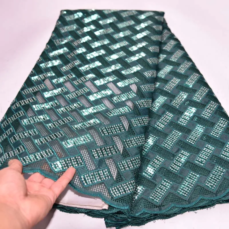 Новый дизайн африканская сетчатая кружевная ткань 2020 Высококачественная