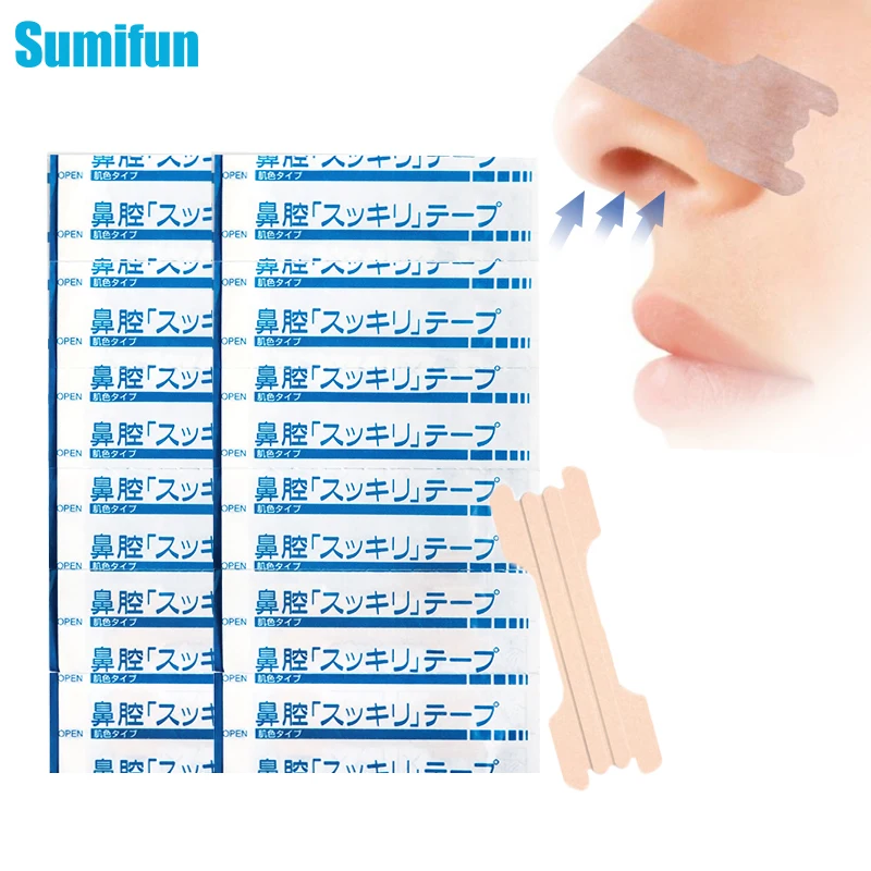 Sumifun 12/30 шт. дыхание носовые полоски ринит обновления нос холодного травяной