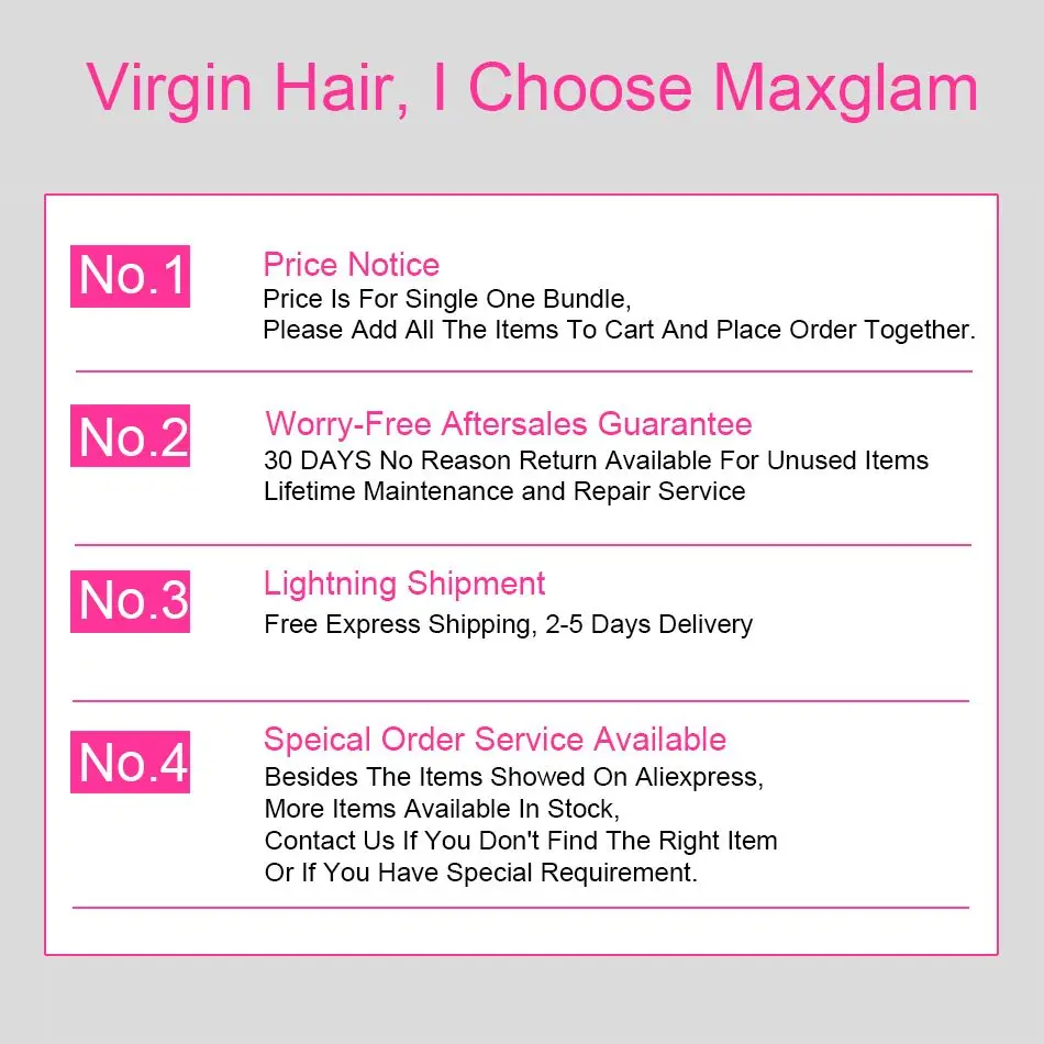

Maxglam Peruvian Virgin Human Hair Weave Bundles Loose Wave Natural Short Long Remy Hair Extension For Black Women 1 3 4 Bundles