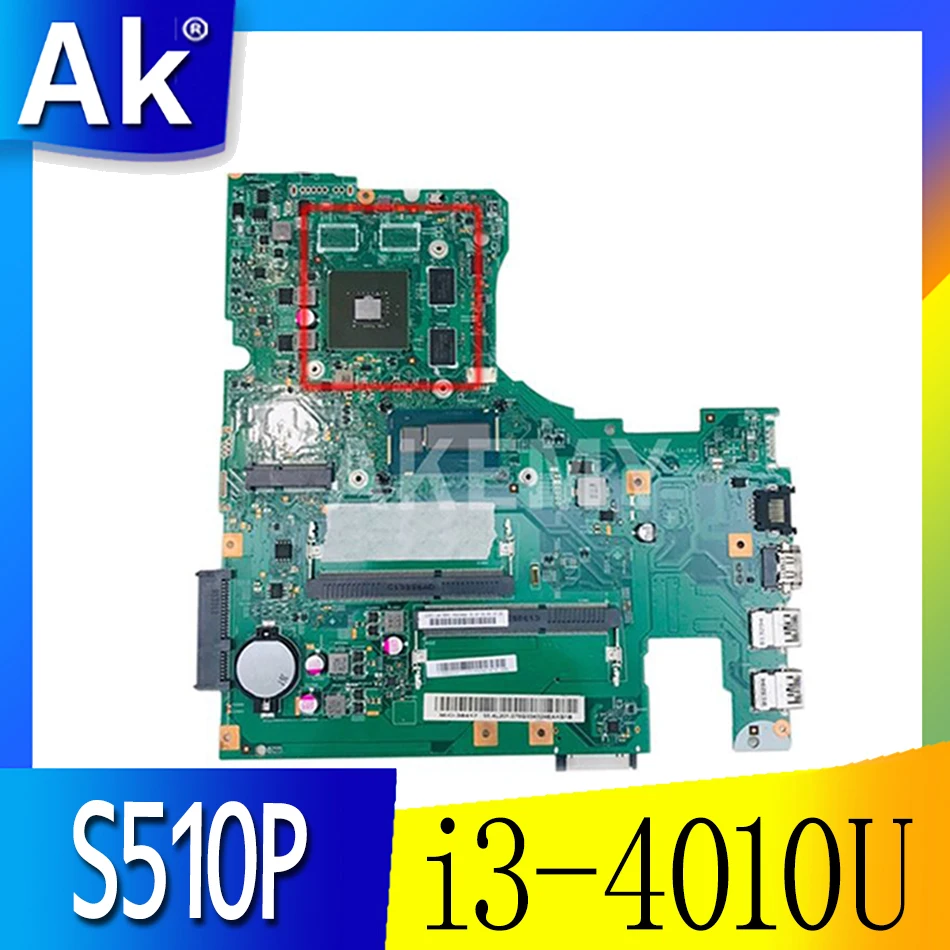 

12293-1 48.4L106.011 Motherboard for Lenovo S510P LS41P LS51P notebook motherboard CPU i3 4010U GT720M 2G DDR3 100% test work