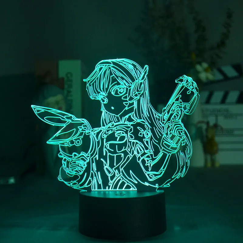 Overwatch OW игровая фигурная лампа PS4 игра 3D светодиодные неоновые RGB ночники подарок
