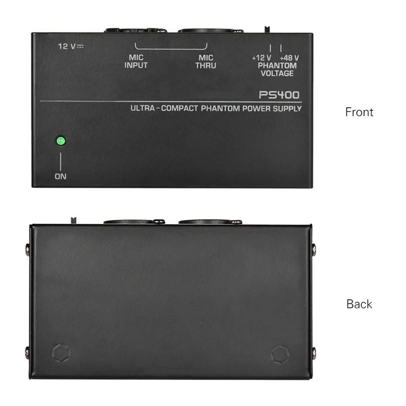Универсальный аммиачный супер компактный конденсаторный микрофон Phantom Power 12 В с