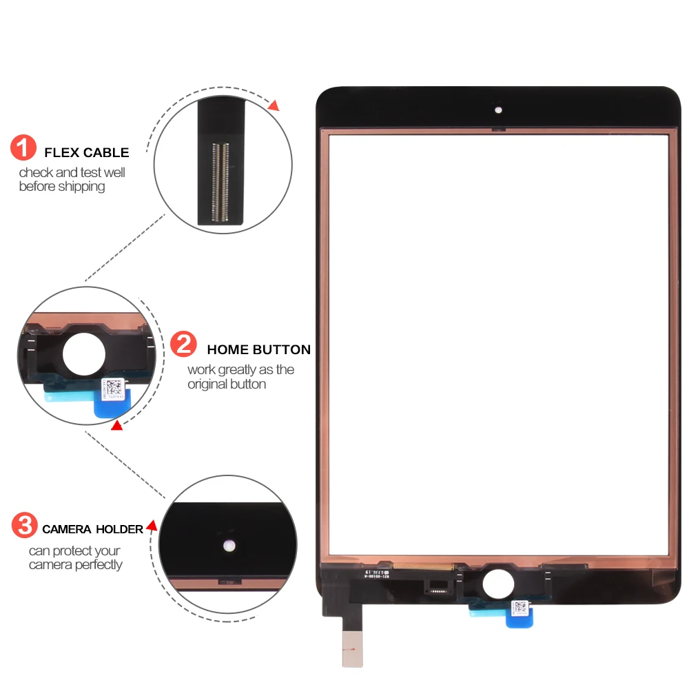 Дигитайзер для iPad Mini 4 Mini4 A1538 A1550 сенсорный экран дигитайзер сенсорная стеклянная