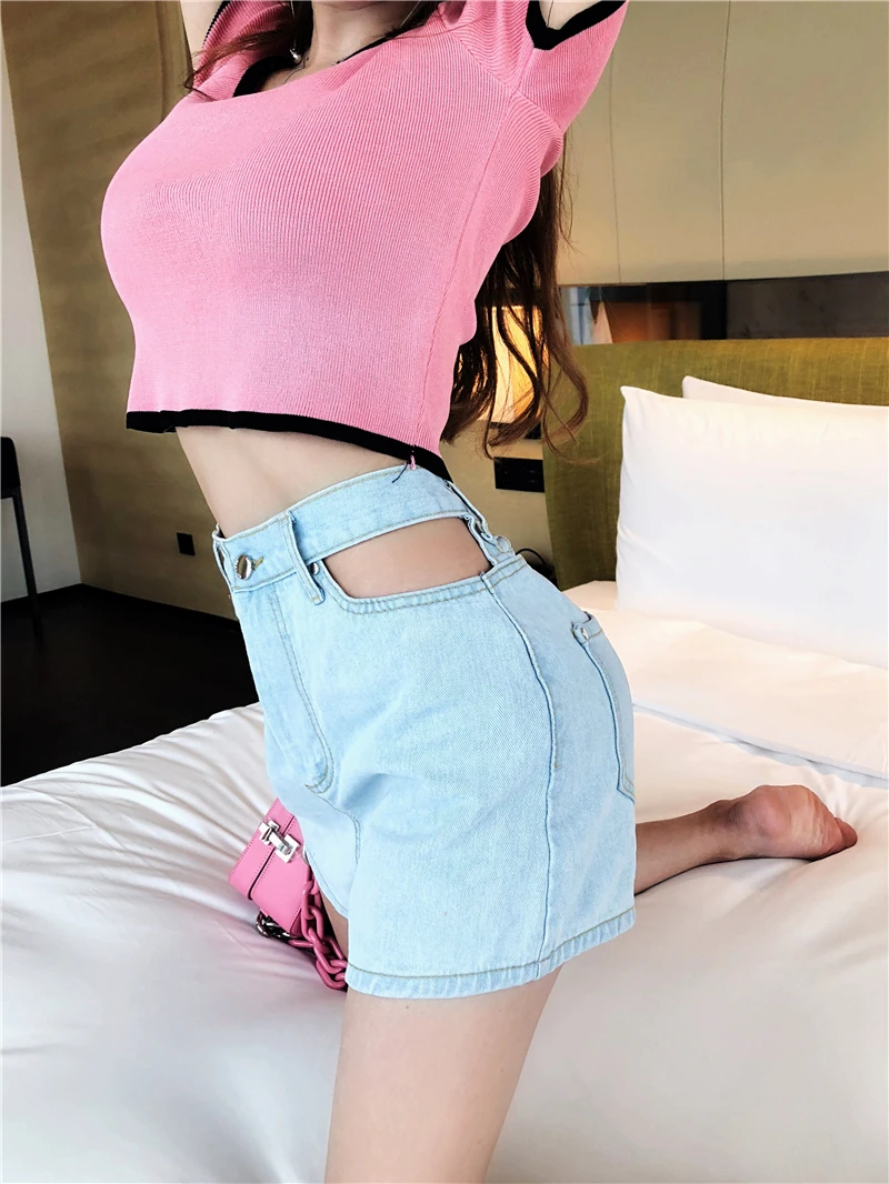 Kpop Blackpink JENNIE/уличная футболка с круглым вырезом Женский костюм из двух предметов, топ и штаны, женский корейский сексуальный тонкий комплект из 2 предметов