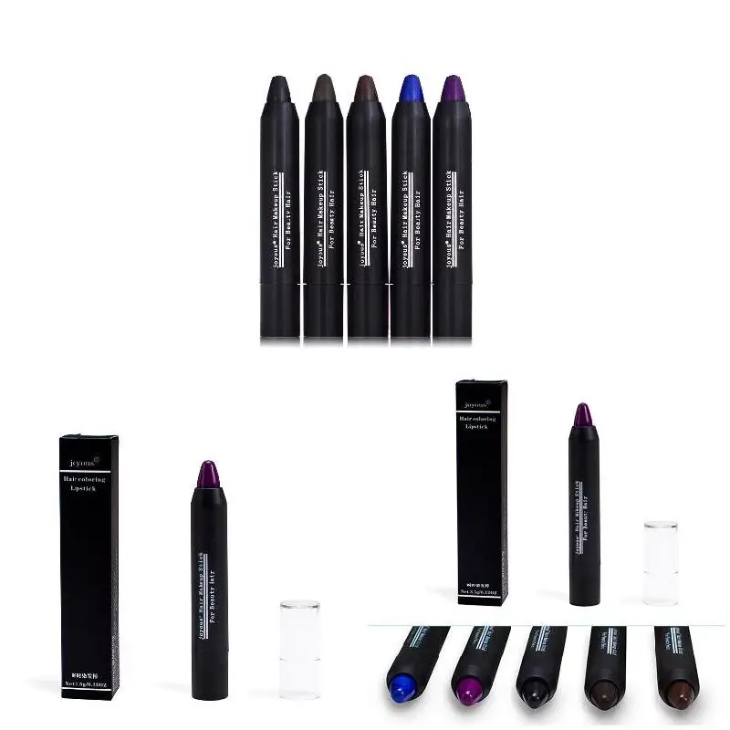 Высококачественная быстросохнущая ручка для волос одноразовая Временная Краска