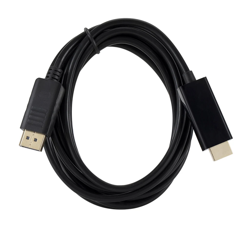 10-футовый порт дисплея DP штекер-штекер HD шнур к кабель адаптер позолоченный для