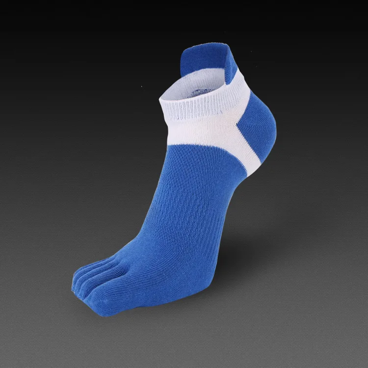 

Summer Men's Five Finger Socks Cotton Blend Breathable Mesh Sock Foot Design Split Toe Five-finger Ankle Socks Basketball Socks