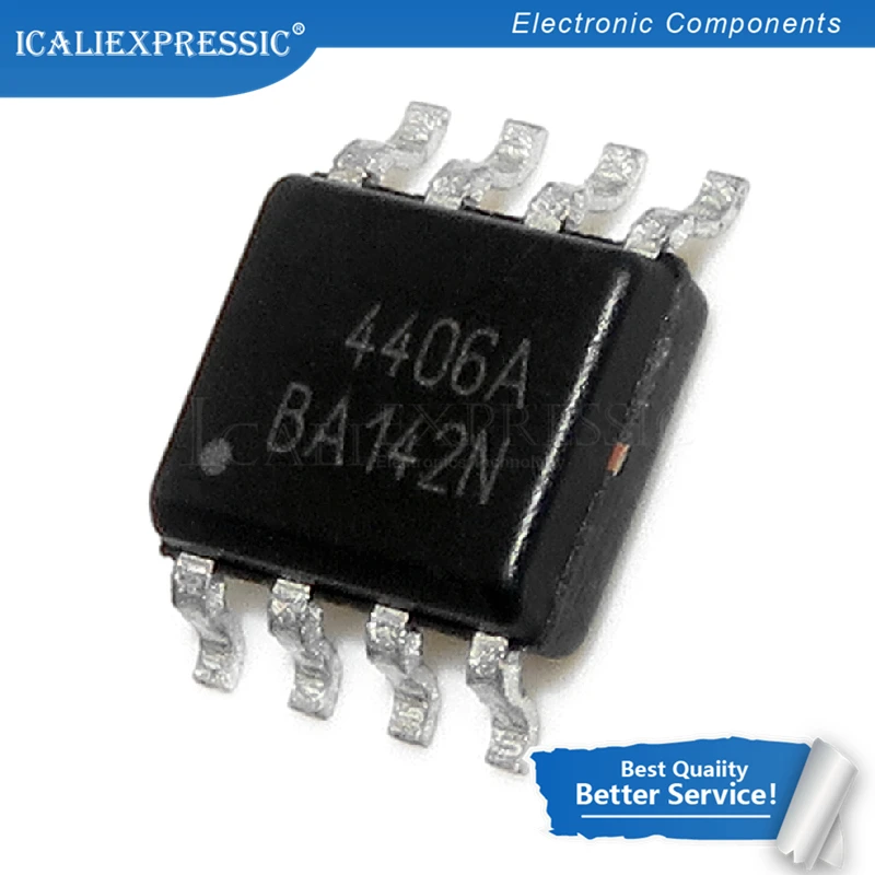 

10PCS AO4406 SOP-8 4406A SOP 4406 SOP8 AO4406A