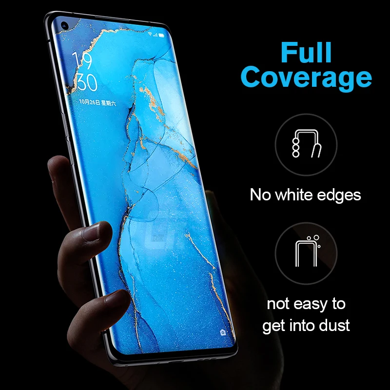 1-3 Pcs Screen Protector Hydrogel Film for Oppo Reno 3 5 6 Pro lite 2Z 10X A91 Protective Film OPPO A5 A9 2020 A53 A72 Not Glass