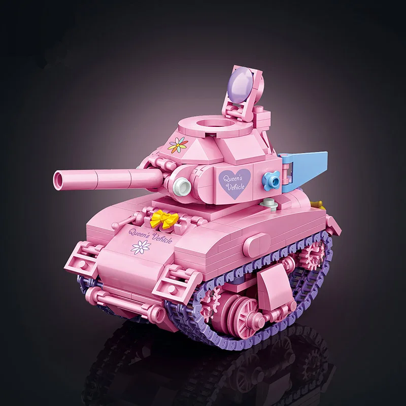 LOZ мини конструктор Танк для серфинга утка мотоцикл транспортировка путешествия