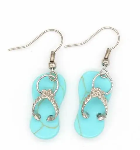 Хит! Вьетнамки Серьги с камнями подвески Подарок любовью Прекрасный модный