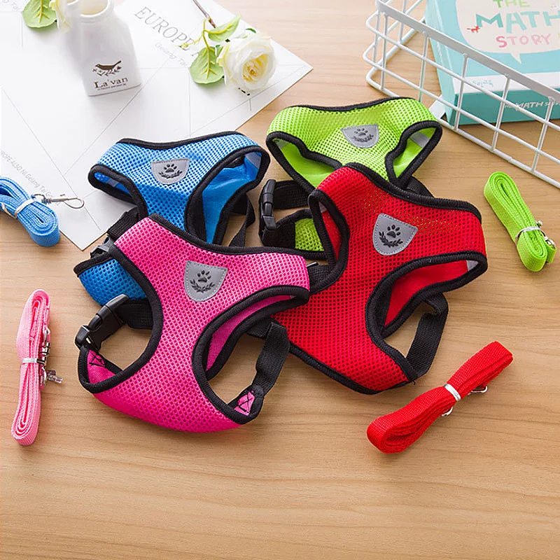 HOOPET кошка жилет использовать Поводки-Собаки костюм Темно-синие жгут ПЭТ Кот