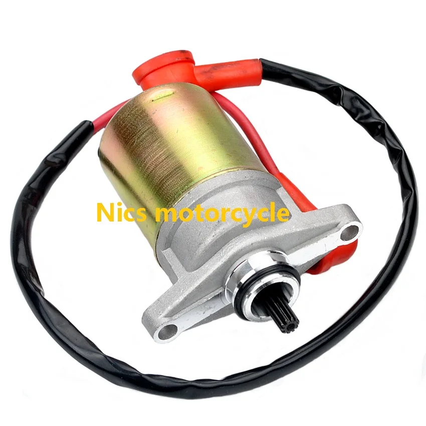 Мотор для скутера электрический стартер из цинкового и железного сплава