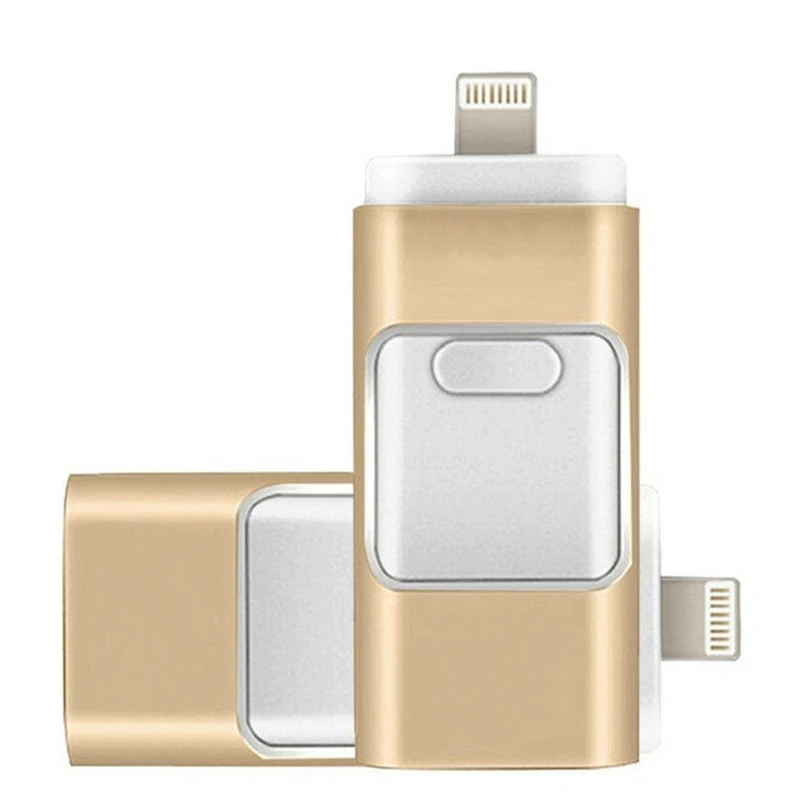 Флэш-накопитель Lightning OTG USB 16 ГБ 32 64 128 для iOS и 3 0 iPhone U диск ПК планшета флешка |