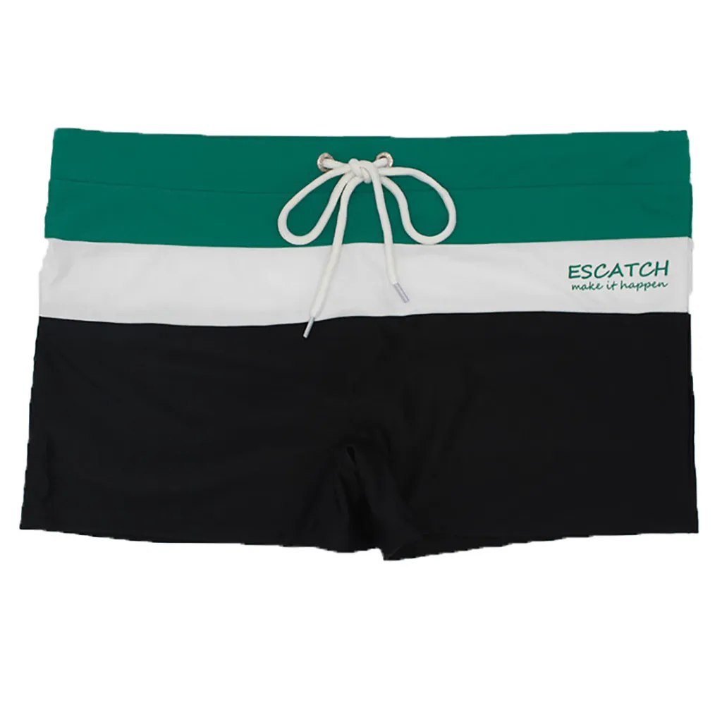 Быстросохнущий купальный костюм Для Мужчин's Цвет трусы шорты для плавания