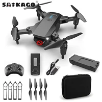 satkago mini rc drone remote control helicopter wide high professional one key return foldable quadcopter with bag kids toy