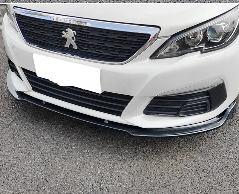 Для Peugeot 308 средства ухода за кожей комплект спойлер 2016 2018 для ABS задняя губа