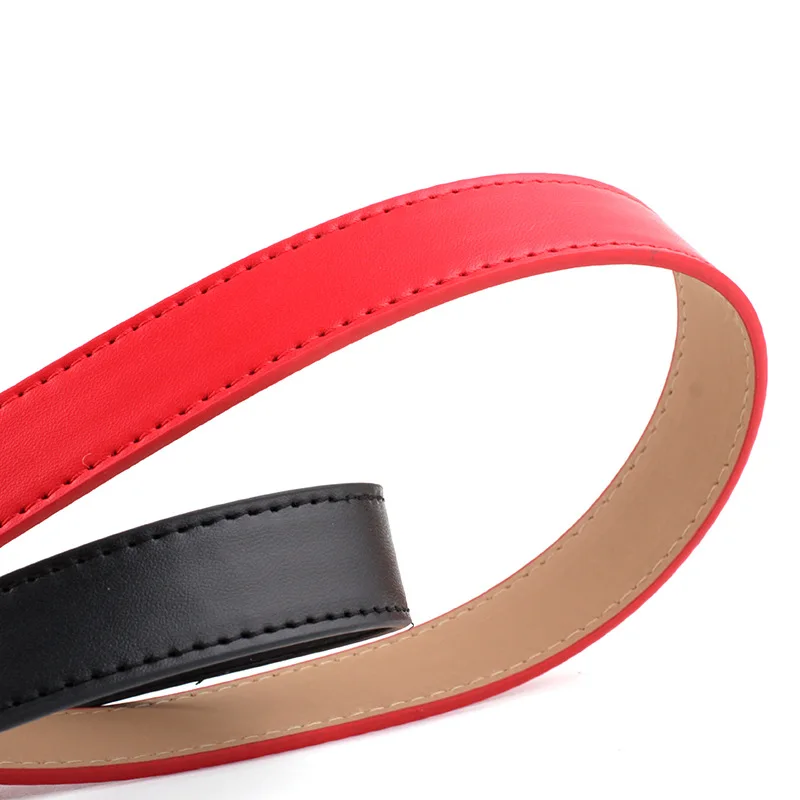 Ремень из искусственной кожи для женщин и девушек модный пояс с пряжкой в форме