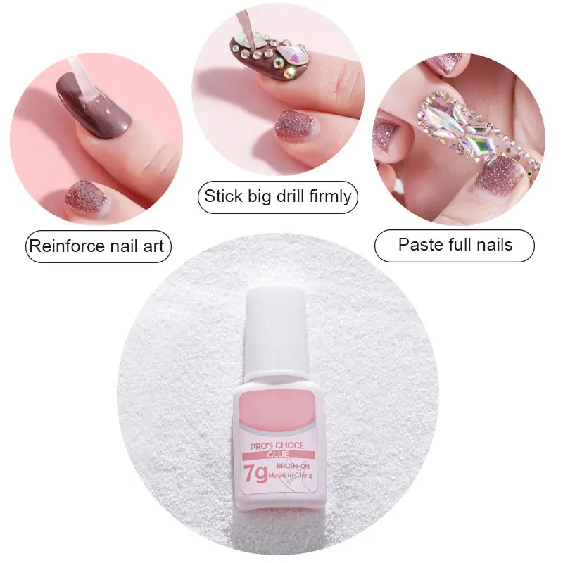 

Super Strong Nail Glue for Acrylic Nails and Press on Nails Adhesive for Girls SK88