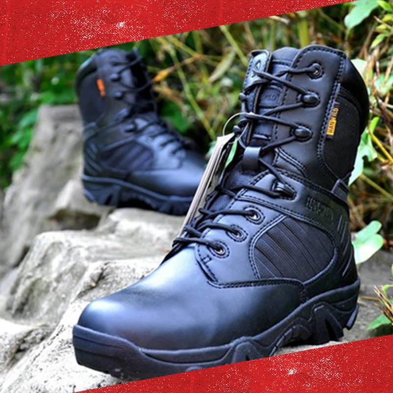 Мужские ботинки для пустыни тактические Мужская Уличная Водонепроницаемая