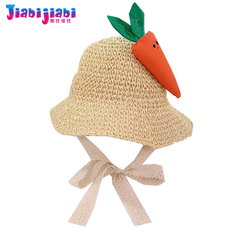 Панама для малышей летняя маленьких детей Солнцезащитная шляпа девочек рыбацкая