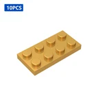 10 шт. кирпичи 3020 DIY 2X4 Плиты строительные блоки, Мпц детали игрушки для детей Кирпич аксессуары для детей