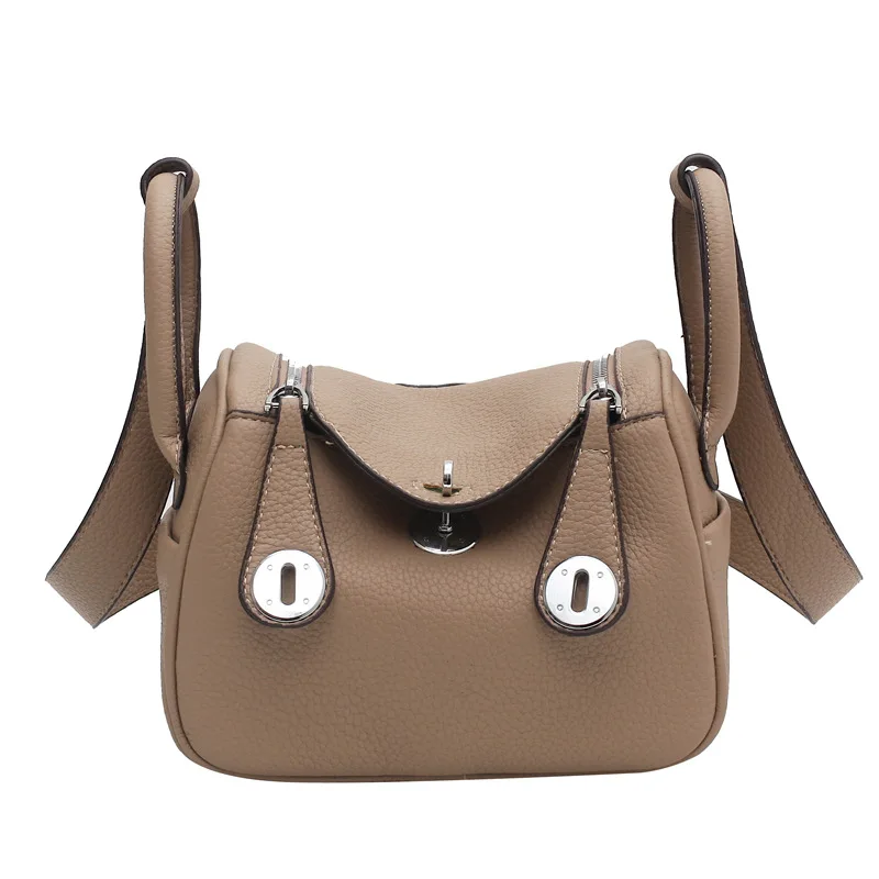 

2021 new ladies handbag fashion simple shoulder bag retro messenger bag wild small square bag mobile phone coin purse female bag